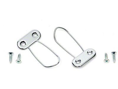 1964-1972 Chevelle Shoulder Harness Retainers,Pair