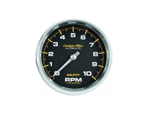 1964-1972 Chevelle Tachometer, In Dashl Mount, 10,000 RPM, Carbon Fiber Series, AutoMeter