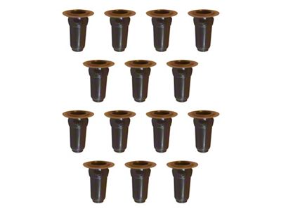 Door Panel Mounting Clips; Set of 14 (65-72 Blazer, C10, C20, Jimmy, K10, K20, Suburban)