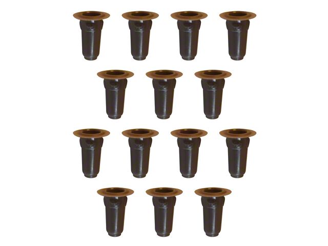 Door Panel Mounting Clips; Set of 14 (65-72 Blazer, C10, C20, Jimmy, K10, K20, Suburban)