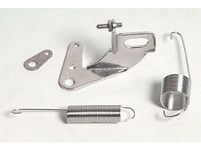 1964-1972 Cutlass Throttle Cable Mounting Bracket & Dual Spring Kit, Lokar