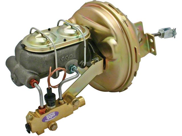 1964-1972 El Camino Master Cylinder, With Booster, For Disc Brake Conversion