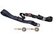 1964-1972 El Camino Seat Belt - Black - 74 Inches - Modern Push-button Style