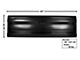 1964-1972 Ford Pickup Truck Tailgate - Less Internal Parts - Without Letters - Styleside Bed