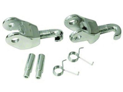 1964-1972 GM A Body Convertible Top Latch Hook & Knuckle Assemblies, Left & Right