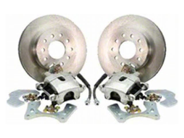 1964-1972 Mustang Rear Disc Brake Kit, V8 with Small Bearing Axle