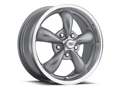 1964-1973 Mustang 15 x 6 American Racing Classic Wheel with 3.5'' Backspacing, Anthracite