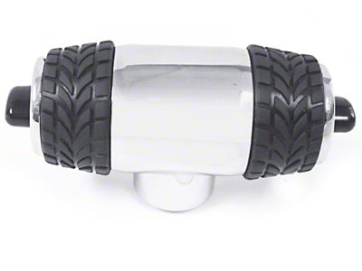 1964-1973 Mustang Automatic Shift Handle with Tire Tread Grip (Stock Shifter)