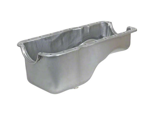 1964-1973 Mustang Bare Steel Oil Pan, 260/289/302 V8 Except Boss