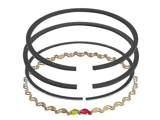 1964-1973 Mustang Cast Iron Piston Ring Set for 289/302/351/400 V8, Choose Your Size