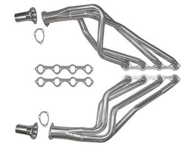 1964-1973 Mustang Ceramic Coated Full-Length Headers, 260/289/302/351W V8 (Will not fit 1971-1973 Mustang with a manual transmission)