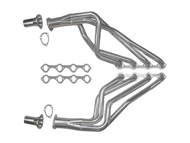 1964-1973 Mustang Ceramic Coated Full-Length Headers, 260/289/302/351W V8 (Will not fit 1971-1973 Mustang with a manual transmission)