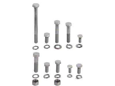 1964-1973 Mustang Chrome Engine Hardware Kit, 429/460 V8