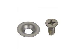 Door Latch Reinforcement Set/ Does Both Doors (64-73 Mustang)