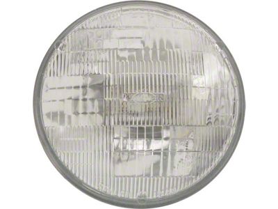 1964-1973 Mustang Halogen Sealed Beam Headlamp with Etched FoMoCo Logo (not 1969)