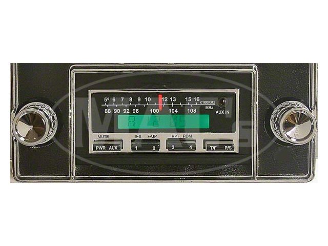 1964-1973 Mustang Ken Harrison In-Dash 200W Stereo System