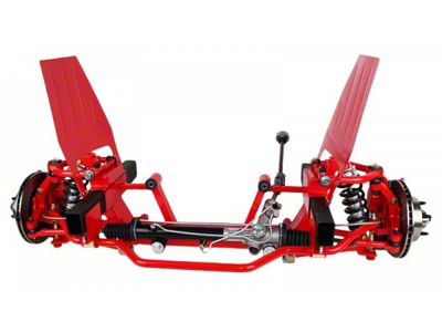 1964-1973 Mustang Complete Mustang II Suspension and Brake System with Manual Steering Rack