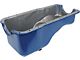 1964-1973 Mustang Oil Pan with Ford Blue Finish, 260/289/302 V8 Except Boss