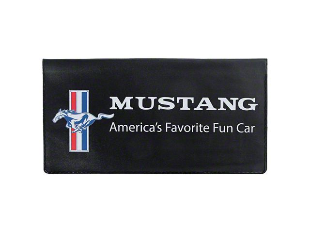 1964-1973 Mustang Owners Manual Wallet, Blue Vinyl