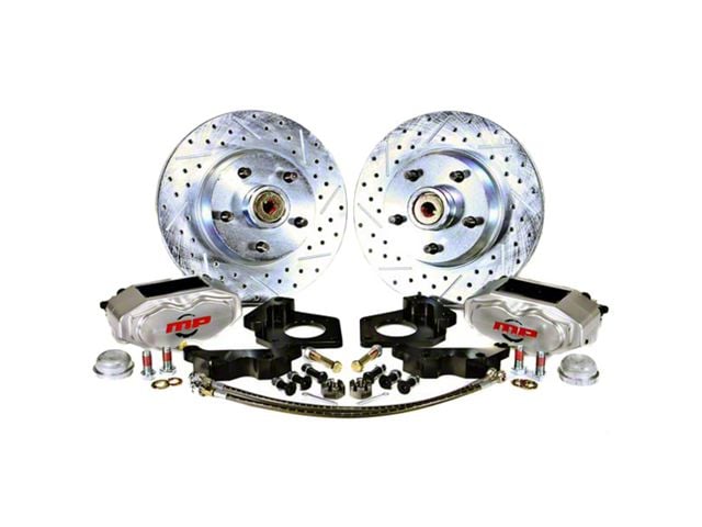 1964-1973 Mustang Rallye Series Front Disc Brake Conversion Kit for 15 Wheels (V8 Engine)