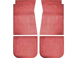 1964-1973 Mustang Rubber Front and Rear Floor Mats with Pony Logos