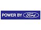 1964-1973 Mustang Valve Cover Decal, Powered by Ford