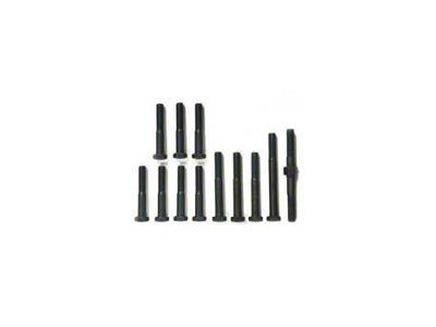 Exhaust Manifold Bolt Set, Small Block, 1964-1976