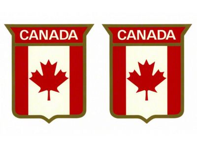 1964-1978 Mustang Canada Body Shield Decal Set (Sprint)