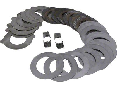 1964-1979 Corvette Differential Clutch Pack With Positraction Eaton Carbon Fiber