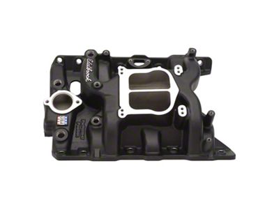 1964-1979 Lemans / GTO Edelbrock Performer Non EGR , Black Finish,326-455