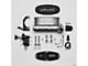 1964-1983 Chevelle Wilwood Master Cylinder Kit, Bare Aluminum Tandem, with Bracket & Valve, 1.0 Bore