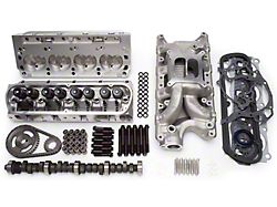 1964-1985 Mustang Edelbrock 2091 367 HP Power Package Top End Kit for 289/302 V8, Natural Finish