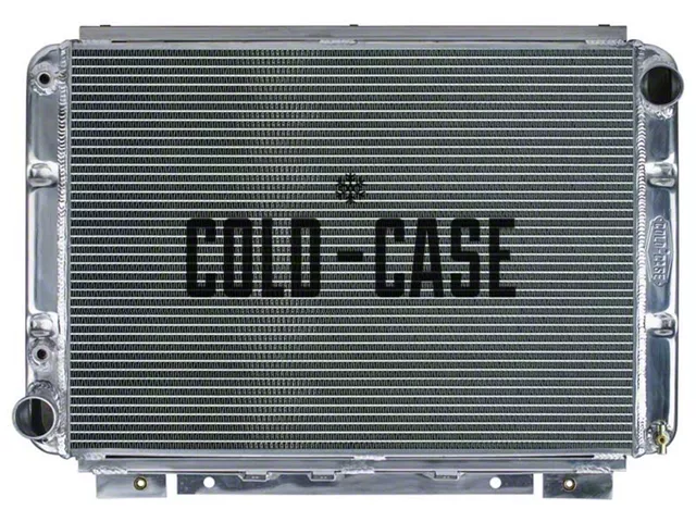 1964-66 Ford Thunderbird Cold Case Aluminum Radiator, Big 2 Row Crossflow