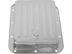 Transmission Oil Pan/ C4/ Chrome/ Finned Design