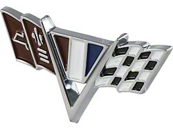 OPR Emblem, Fender V Cross Flag (64-67 Biscayne; 64-67 Impala; 66-67 Caprice)