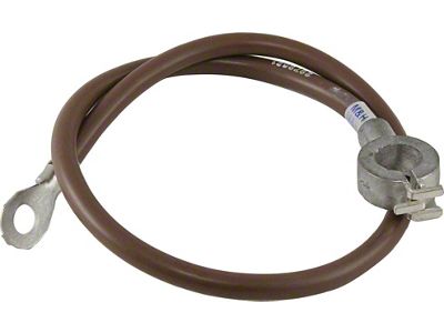 Cable, Spring Ring Battery Neg. With & Without AC,64-67