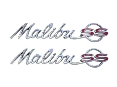 1964 Chevelle Quarter Panel Emblem, Malibu Super Sport SS Coupe