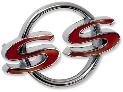1964 Chevelle Trunk SS emblem Coupe Or Convertible