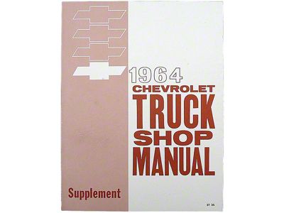 1964 Chevy Truck Shop Manual Supplement
