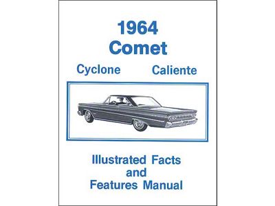 1964 Comet Cyclone Caliente Illustrated Facts And Features - 24 Pages