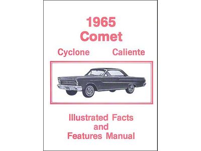 1964 Comet Cyclone Caliente Illustrated Facts And Features - 24 Pages