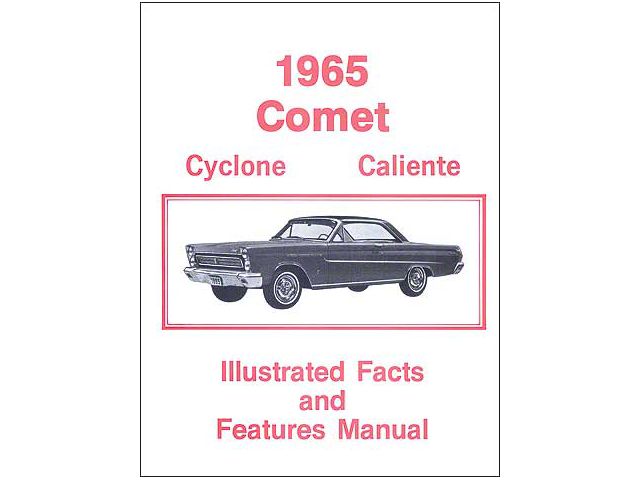 1964 Comet Cyclone Caliente Illustrated Facts And Features - 24 Pages