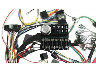 Dash Wiring Harness, With Back-Up Lights, 1964