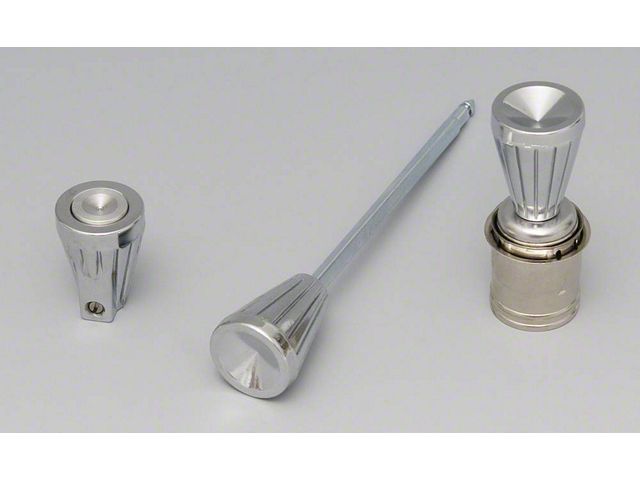 1964 Corvette Headlight And Windshield Wiper And Lighter Knob Set