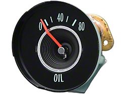 1964 Corvette Oil Pressure Gauge 80 Lb. 