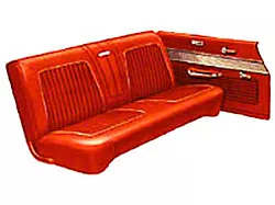 1964 Ford Falcon Front & Rear Bench Seat Cover Set, 2 Door Sedan