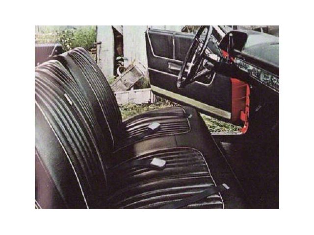1964 Ford Galaxie 500 2 Door Hardtop Front Bench & Rear Seat Cover Set