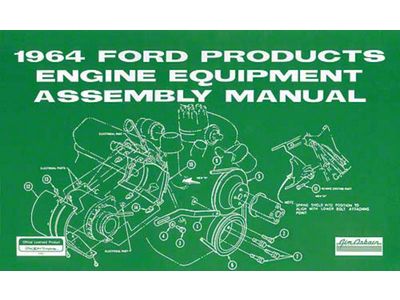1964 Ford Products Engine Equipment Assembly Manual - 46 Pages