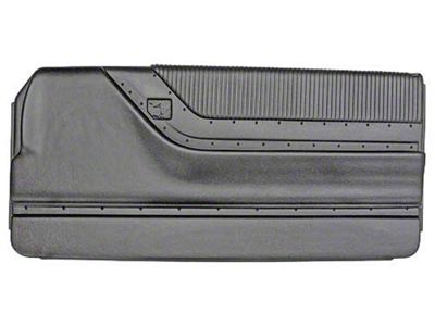 1964 Ford Thunderbird Door Trim Panels, Black, Except Landau