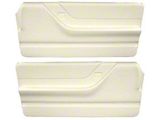 1964 Ford Thunderbird Door Trim Panels, White, Except Landau
